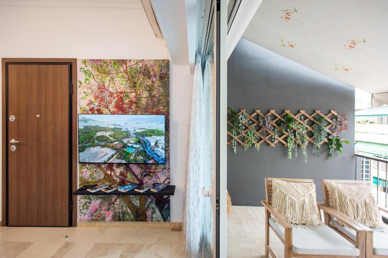 Blue Ark Boho Stay At Acropolis Афины Экстерьер фото