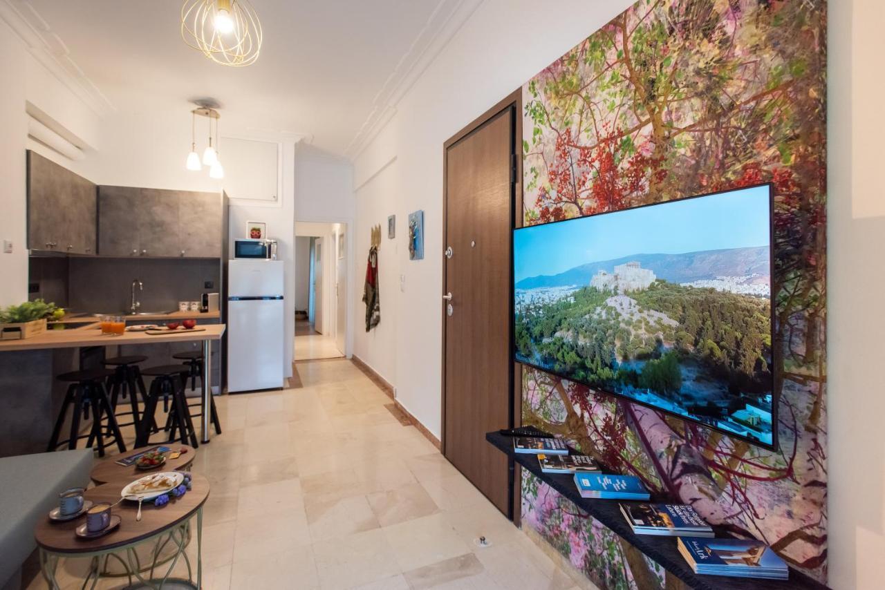 Blue Ark Boho Stay At Acropolis Афины Экстерьер фото